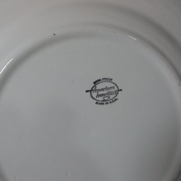 Vintage 1970 Calendar Birthday Year Ironstone  Plate Dish Sports Theme - Picture 4 of 7